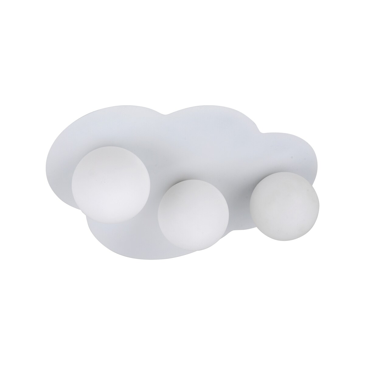Lampa sufitowo-ścienna TK Lighting CLOUD NEW WHITE 11264 biała 3xG9 nowoczesna do salonu sypialni kuchni