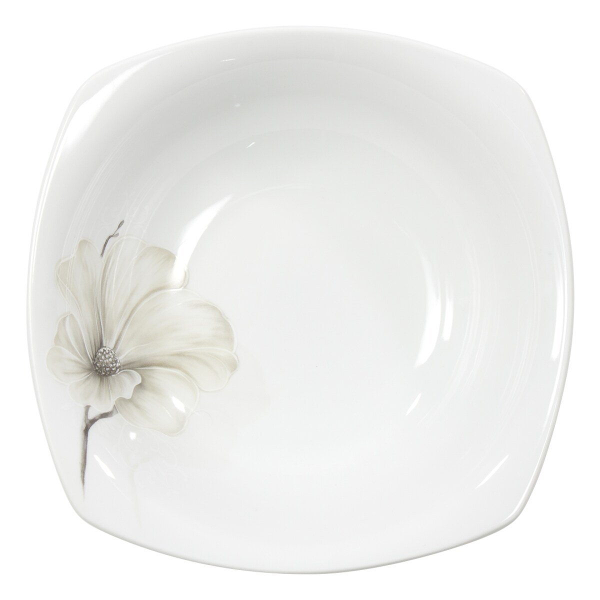 Salaterka kwadratowa 23 cm Akcent Magnolia G463