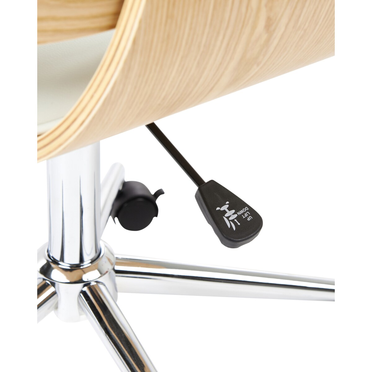 Fotel biurowy PALATKA Ekoskóra Biały