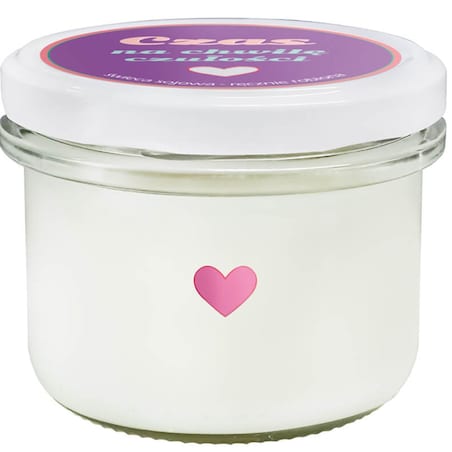 Naturalna świeca sojowa zapachowa "CZAS NA CHWILĘ CZUŁOŚCI" romantyczny prezent upominek na walentynki rocznice dla chłopaka dziewczyny niej niego żony męża kobiety faceta mężczyzny