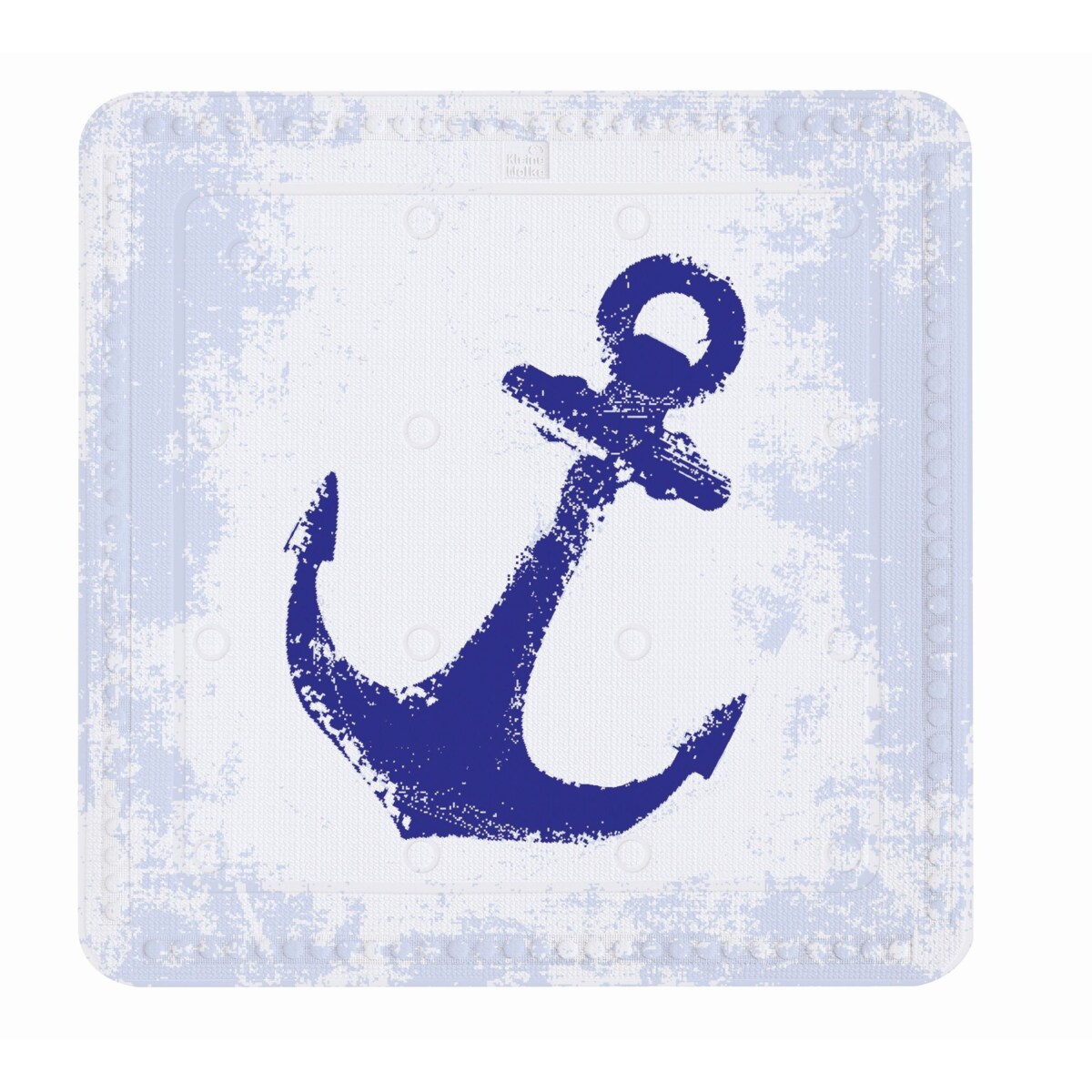 Kleine Wolke Anchor Mata bezpieczeństwa pod prysznic niebieski 55x 55 cm