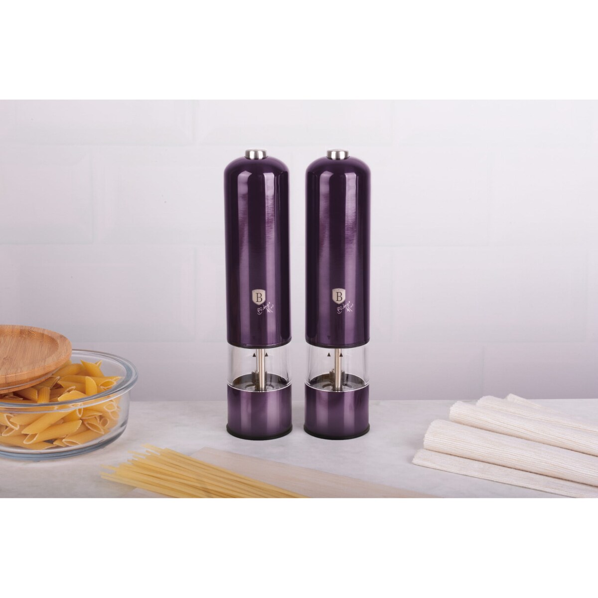 Zestaw elektrycznych młynków do przypraw BerlingerHaus BH-9289
