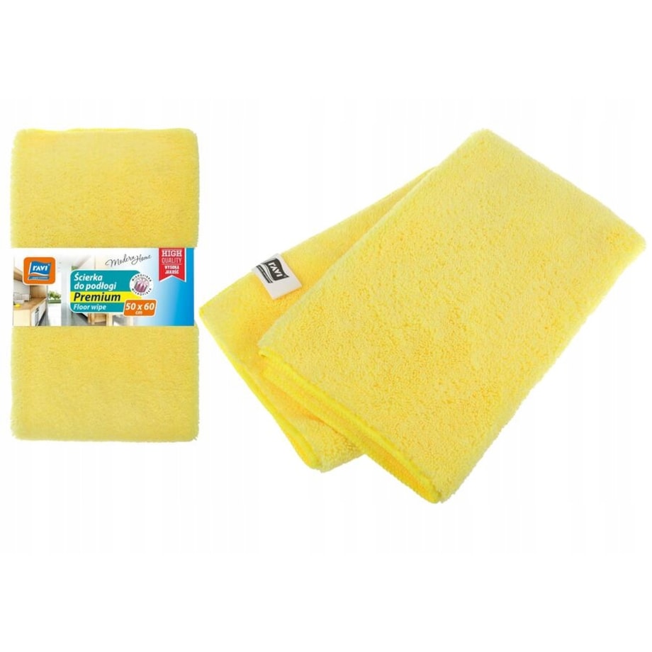 ŚCIERKA szmatka do podłogi PREMIUM 50x60cm czyszczenia mycia wycierania