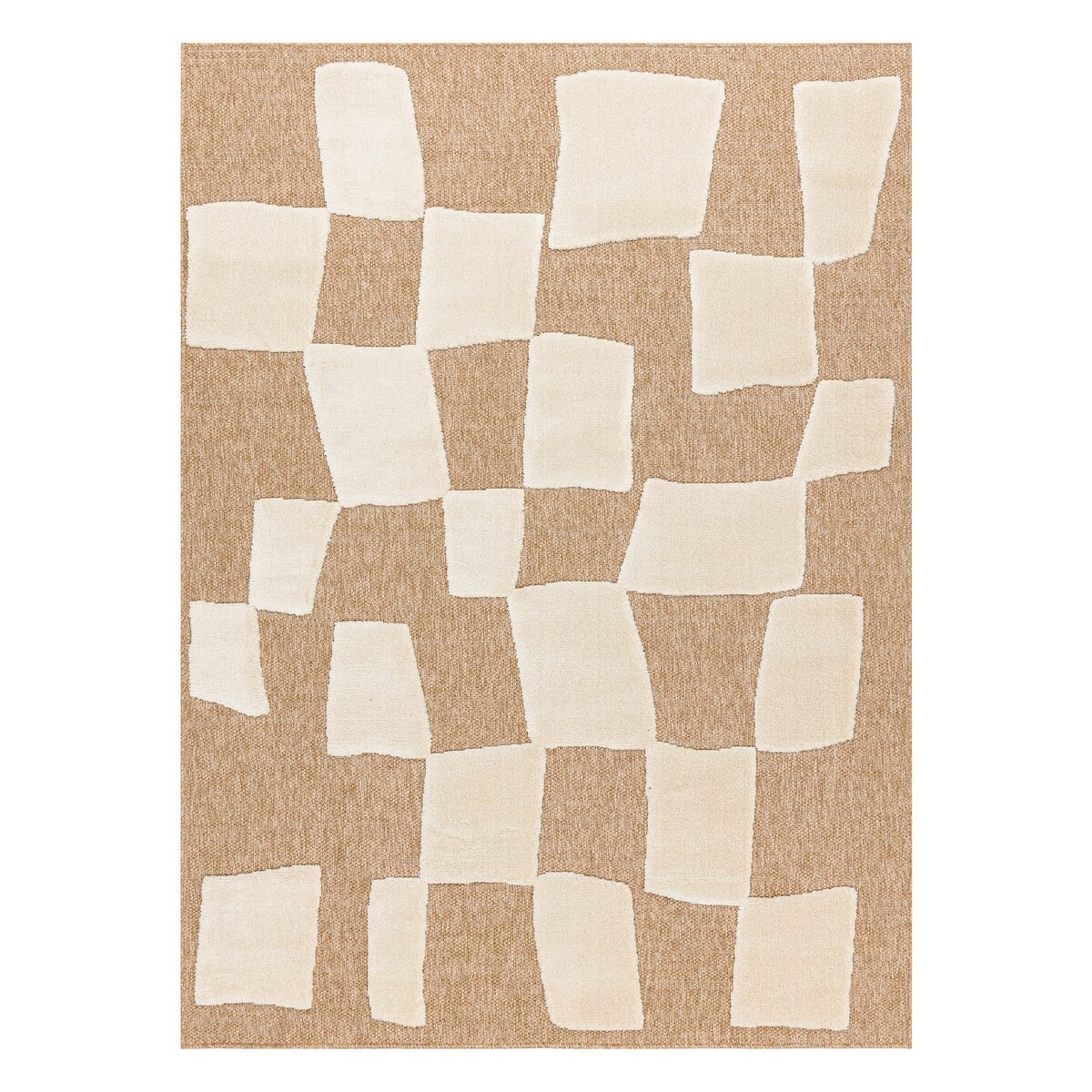 Dywan SPARK 0710A beż / krem - Geometryczny, 180x270 cm