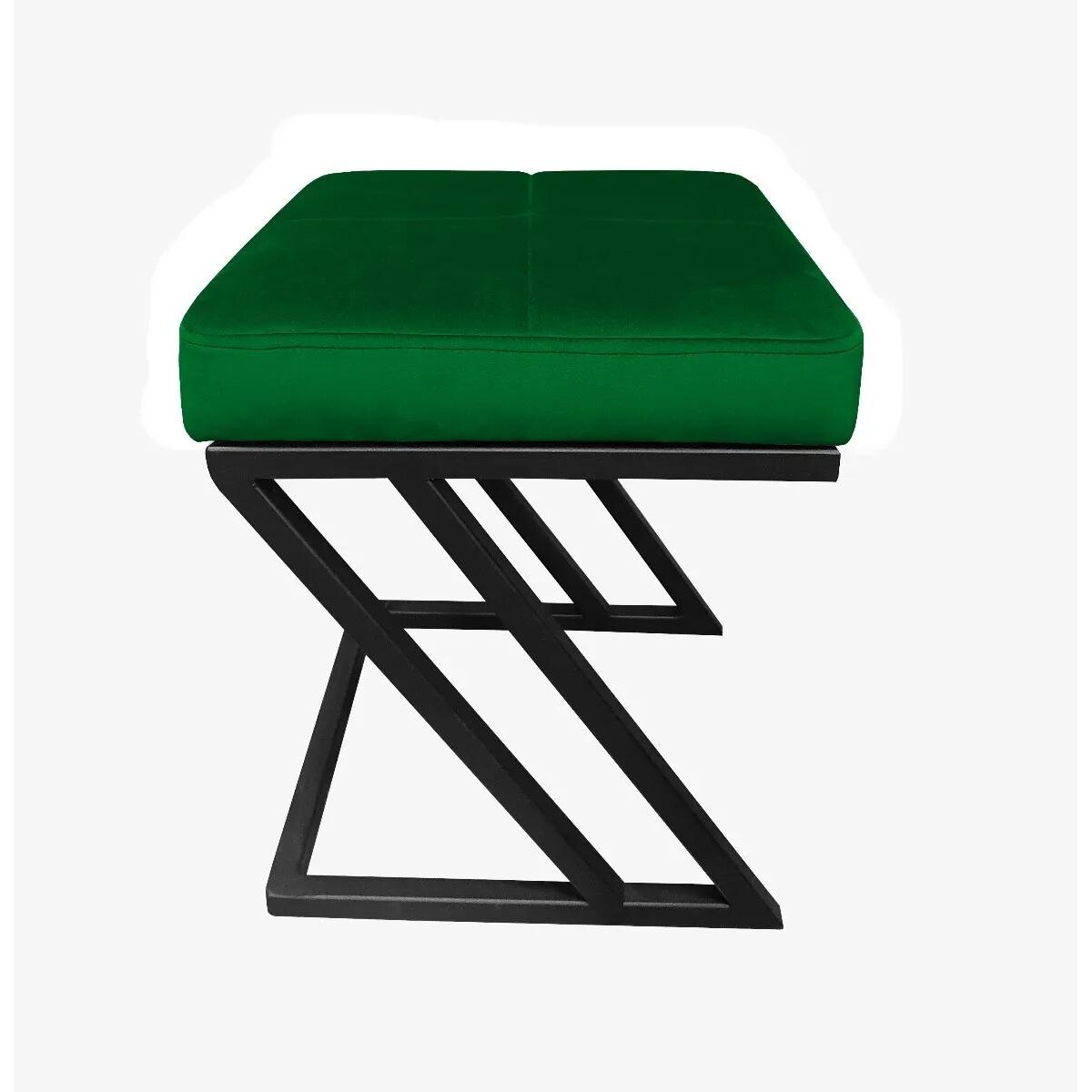 Pufa ZAZU MG VELVET zielona