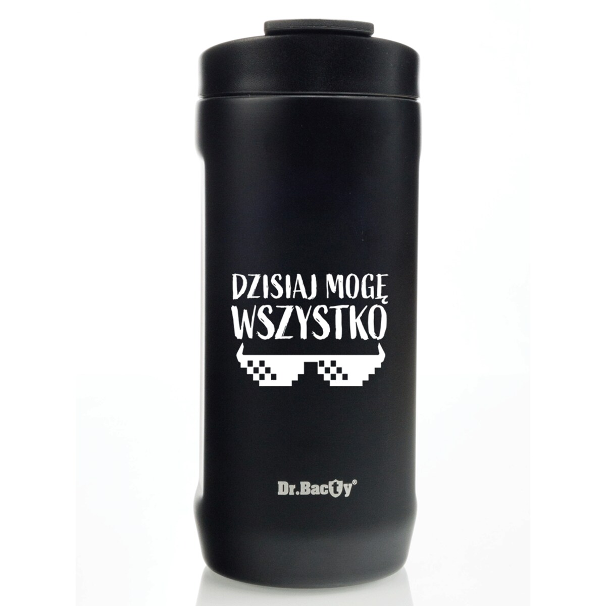 Cooler na puszkę Dr.Bacty Notus Mogę wszystko - czarny