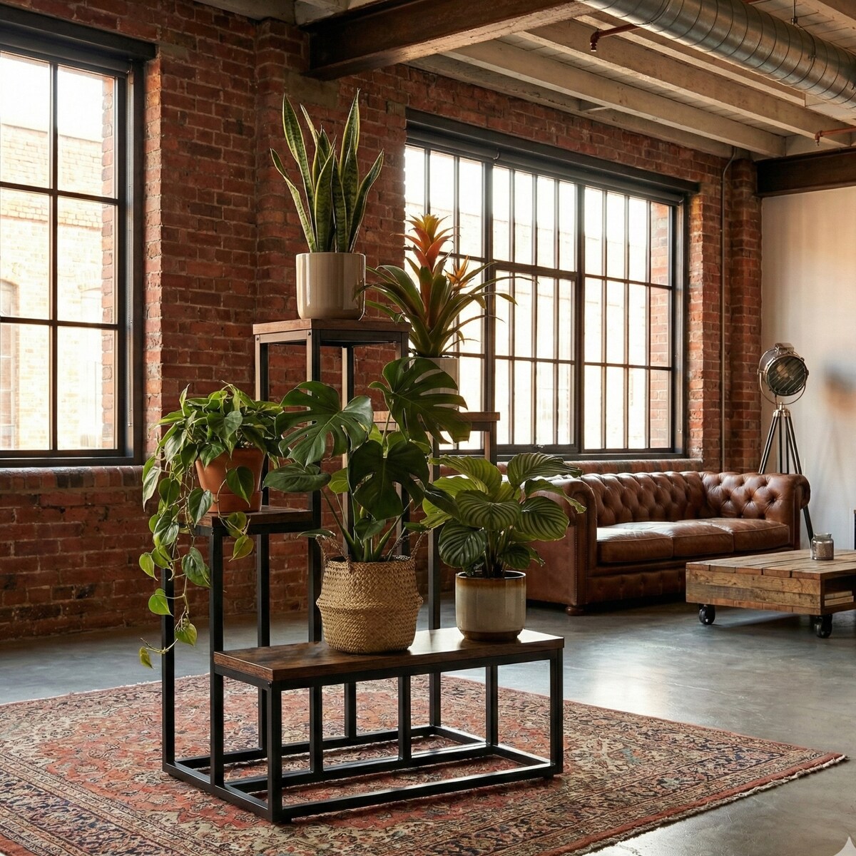 Kwietnik loftowy ILO, 51 x 34 x 67 cm