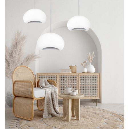 Lampa wisząca NEST 60 biała