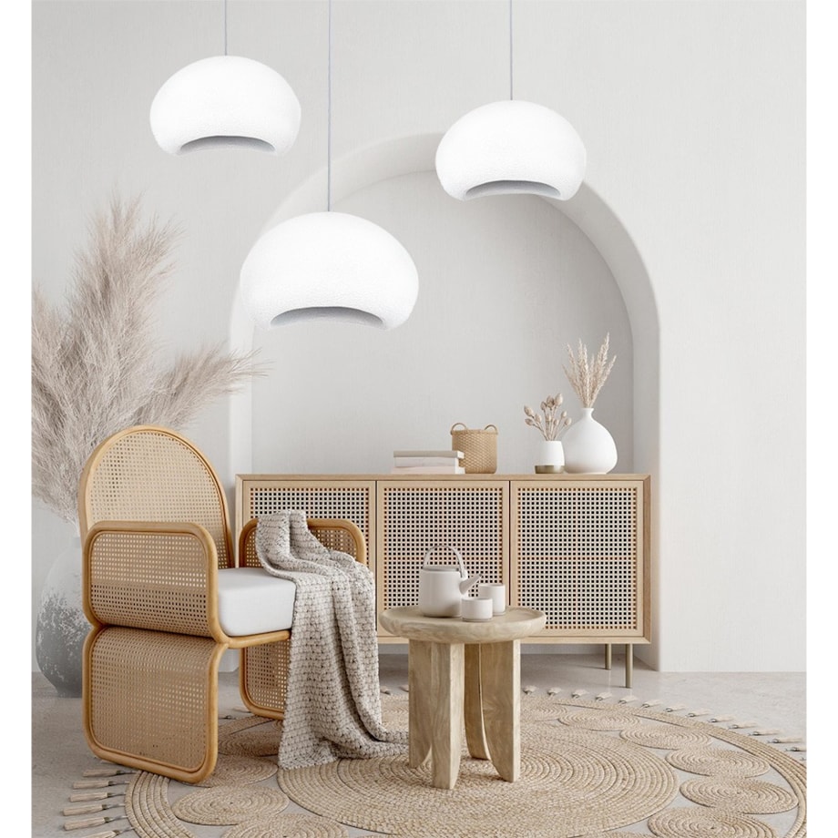 Lampa wisząca NEST 60 biała