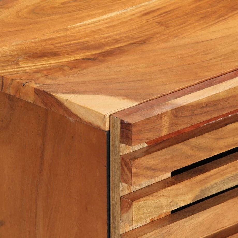 vidaXL Szafki, 2 szt., 60x34x75 cm, lite drewno akacjowe