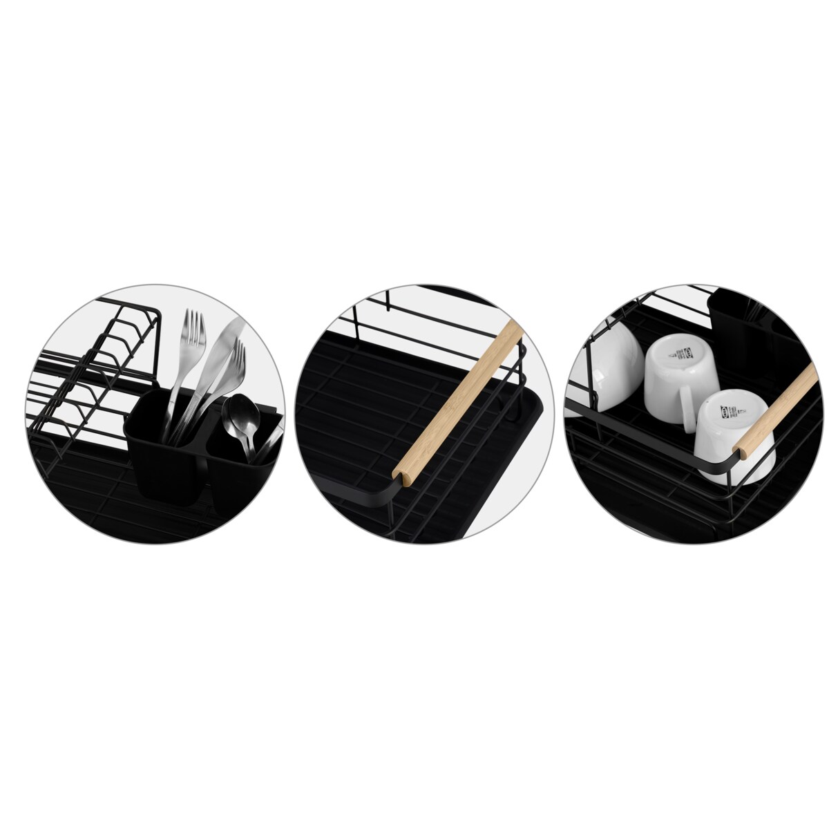 Suszarka do naczyń ociekacz stojąca tacka Massido + dozownik na płyn