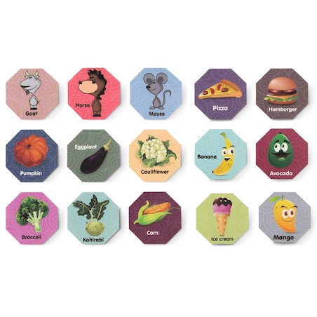 Klocki magnetyczne edukacyjne konstrukcyjne Ricokids