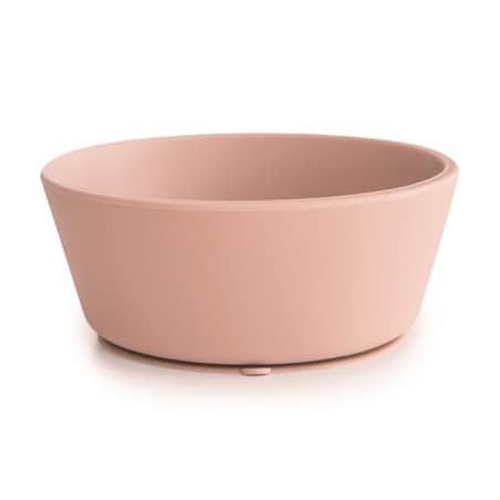 Mushie Silikonowa Miseczka dla Dziecka Blush