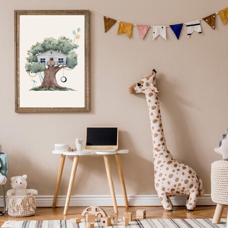 Poster Story, Plakat, Obraz - Domek na Drzewie No2, wymiary 70 x 100 cm