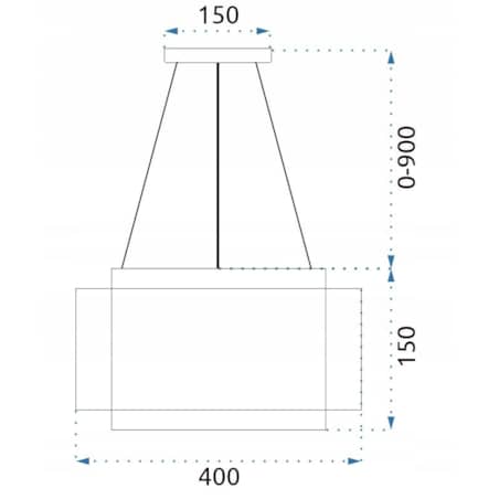 Lampa Wisząca Loft Industrial Złota Metalowa Led