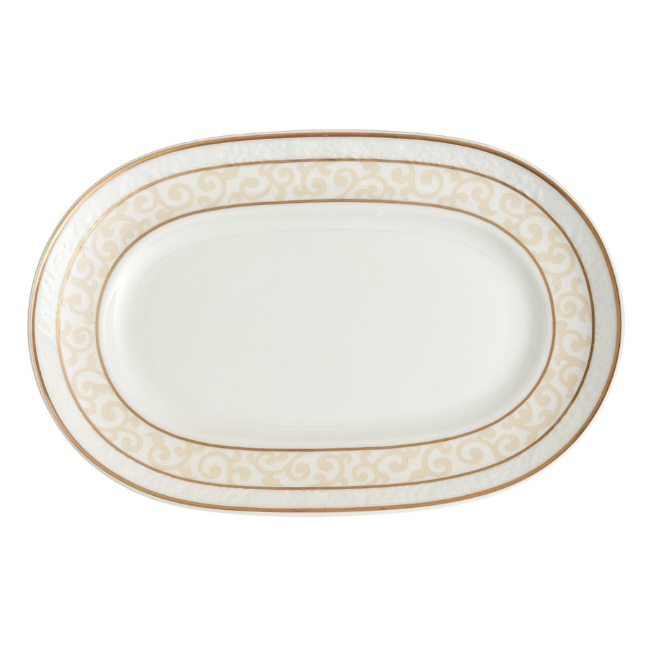 Talerz pikle/podstawka pod sosjerkę Ivoire, 22 cm, Villeroy & Boch