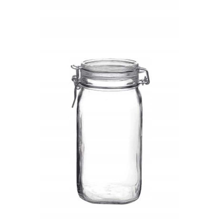 SŁOIK POJEMNIK hermetyczny 1,5 L BORMIOLI FIDO na żywność kapustę grzyby