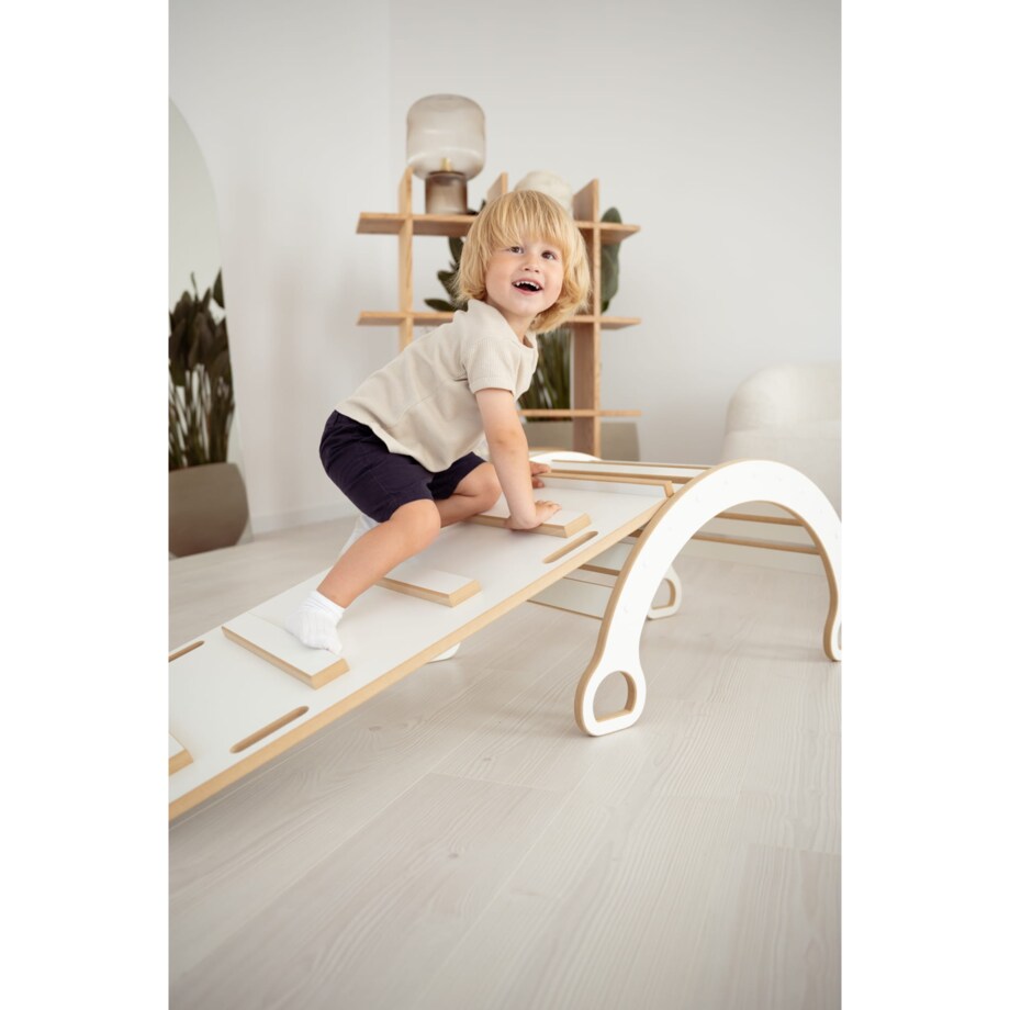 MAŁY bujak montessori + MAŁA zjeżdżalnia DRABINKA