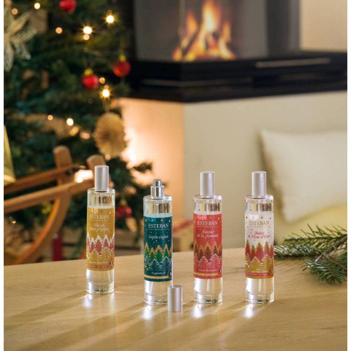 Spray zapachowy Berries and Winter flower, 75 ml, Esteban