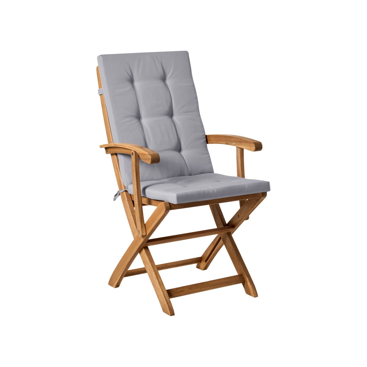 Zestaw ogrodowy dla 8 osób MAUI PREMIUM Drewno akacjowe Jasnoszary