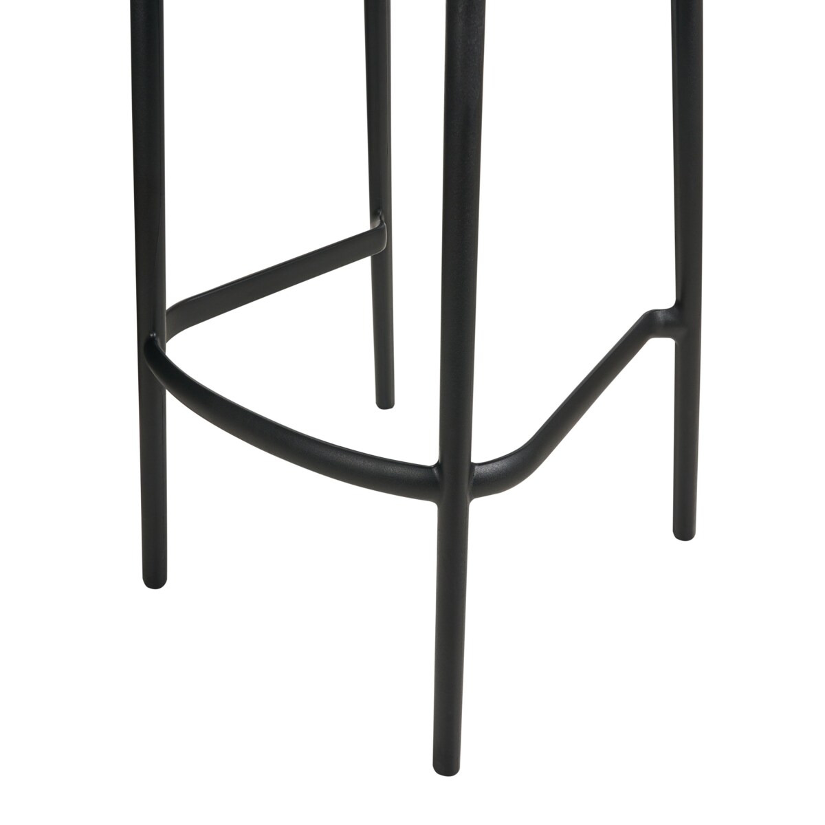 Zestaw 2 krzeseł ogrodowych PORANO Czarny