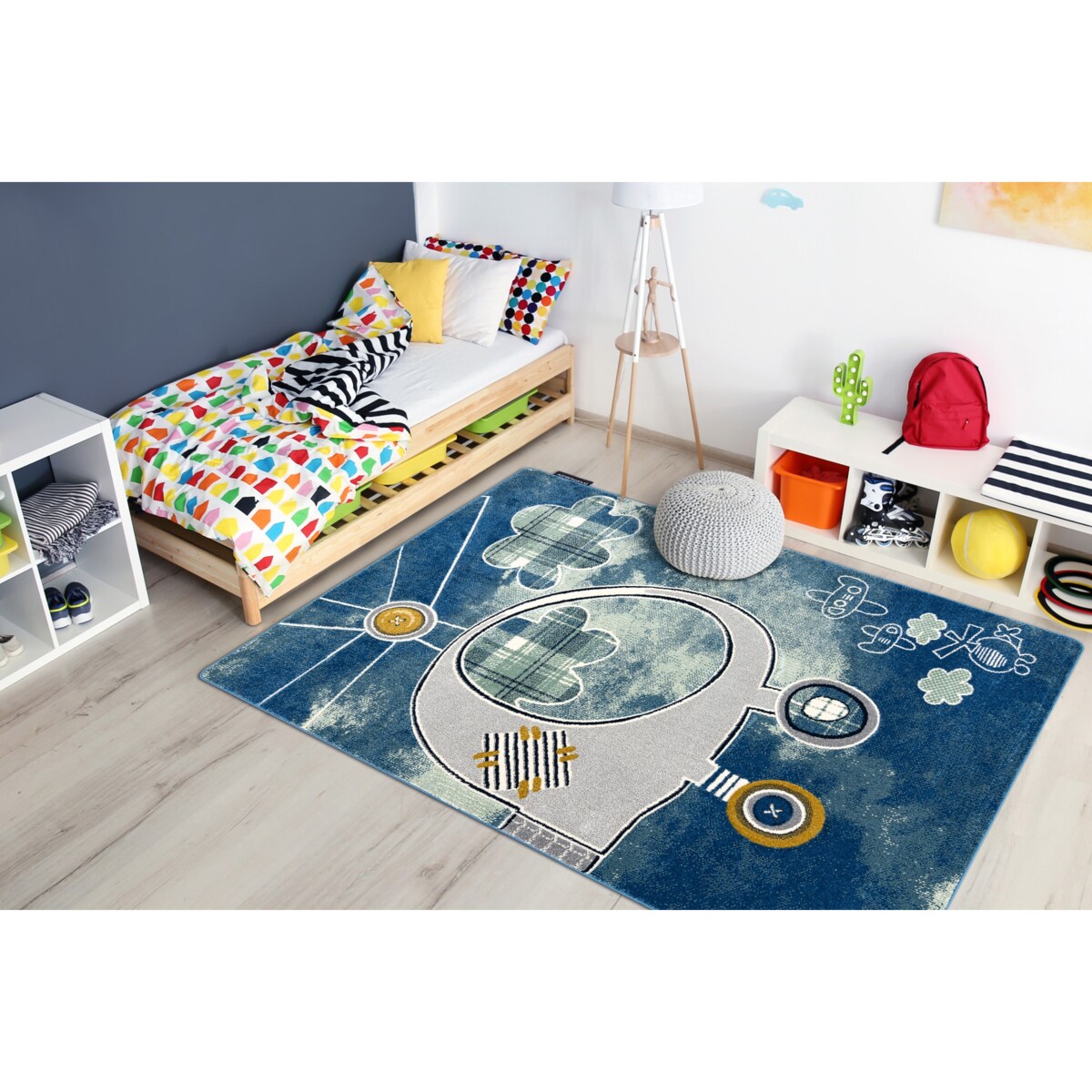 Dywan PETIT HELICOPTER helikopter, samoloty 160x220 cm