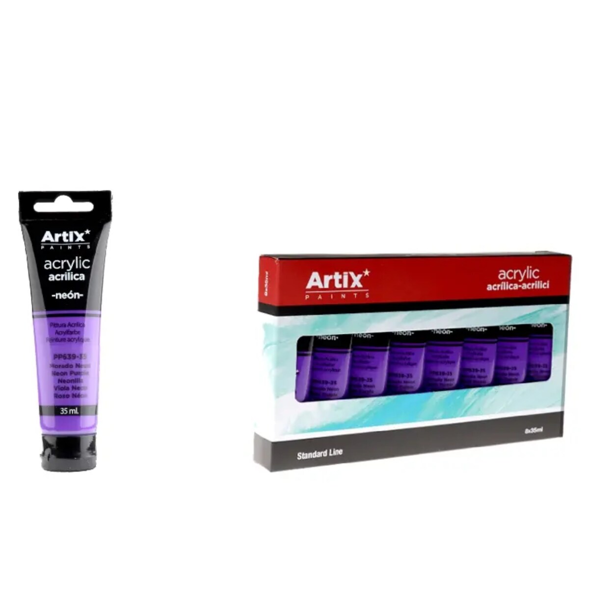 farba akrylowa brillant purple artix pp639-28 35 ml