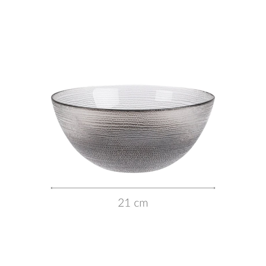 Szklana miska LAKRIS, Ø 21 cm