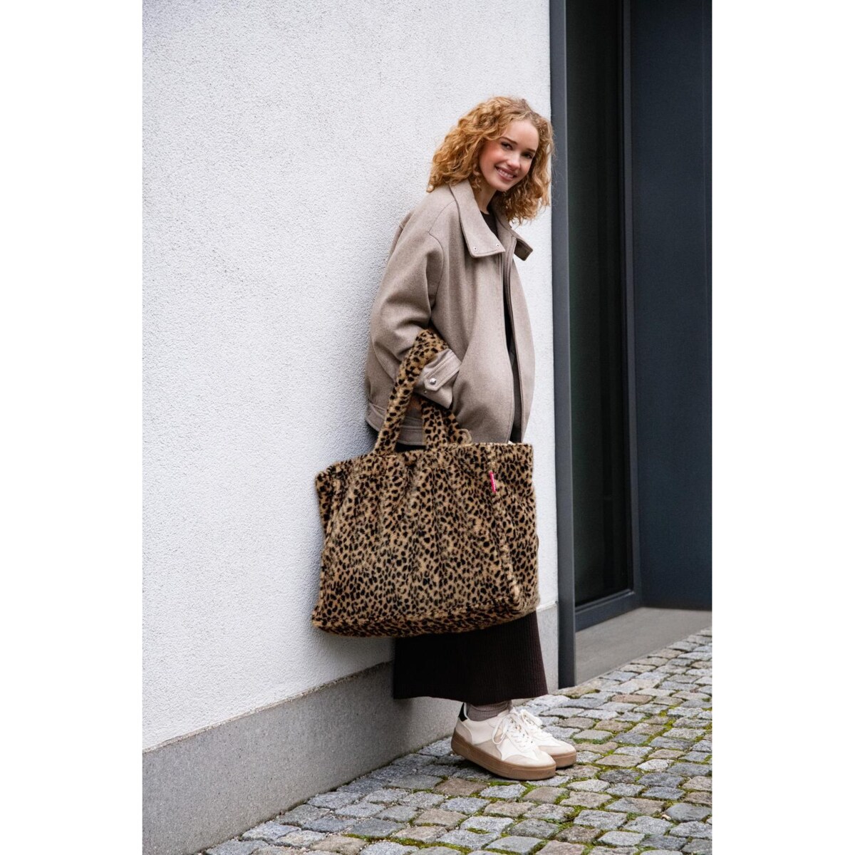 Torba SOFTSHOPPER, leo fake fur
