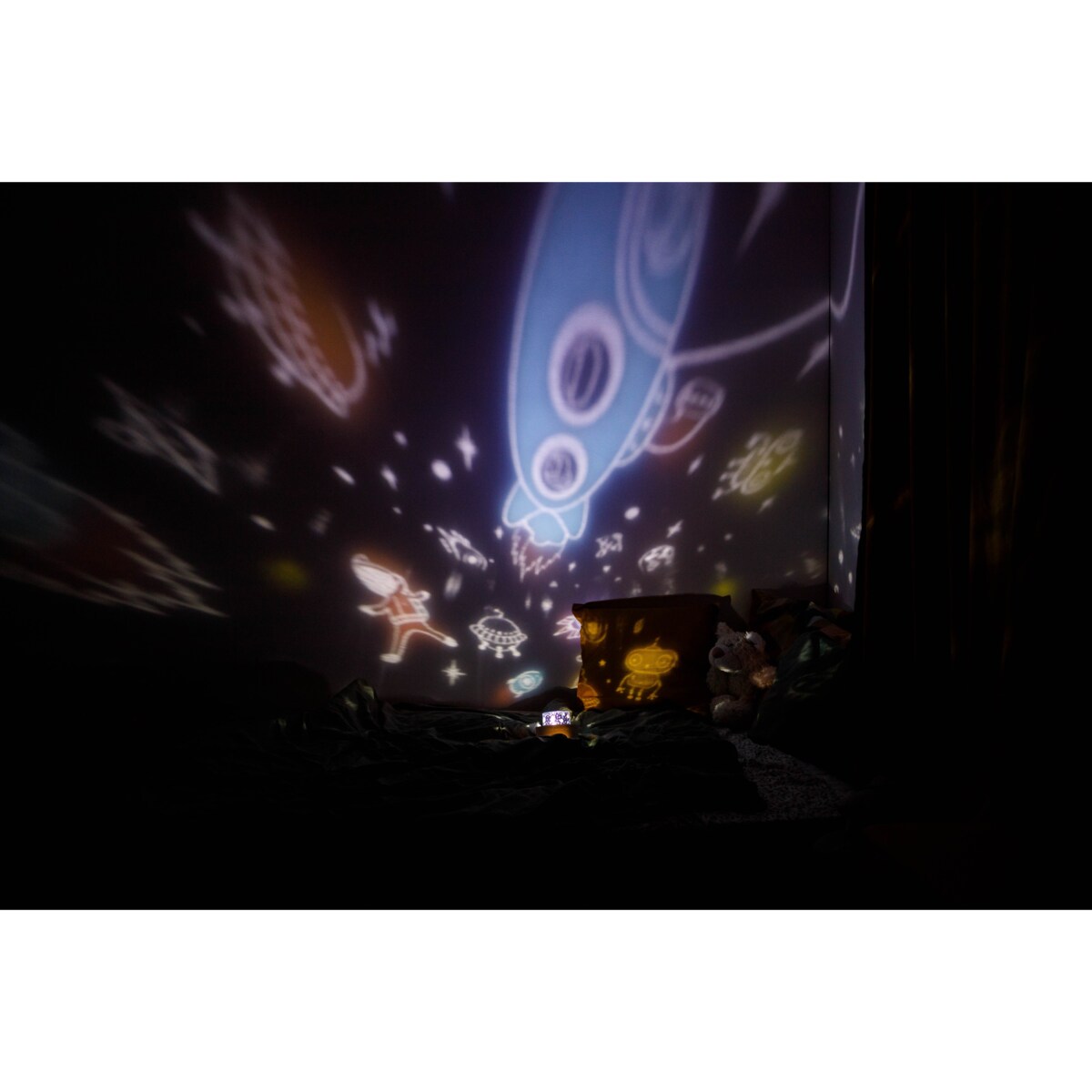 InnoGIO GIOstar House GIO-176 Projektor z Pozytywką dla Dzieci i wymiennymi filmami