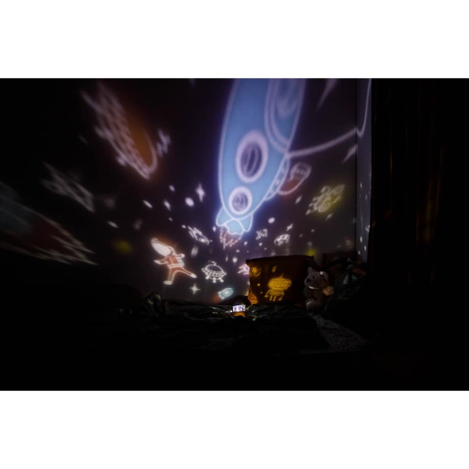 InnoGIO GIOstar House GIO-176 Projektor z Pozytywką dla Dzieci i wymiennymi filmami