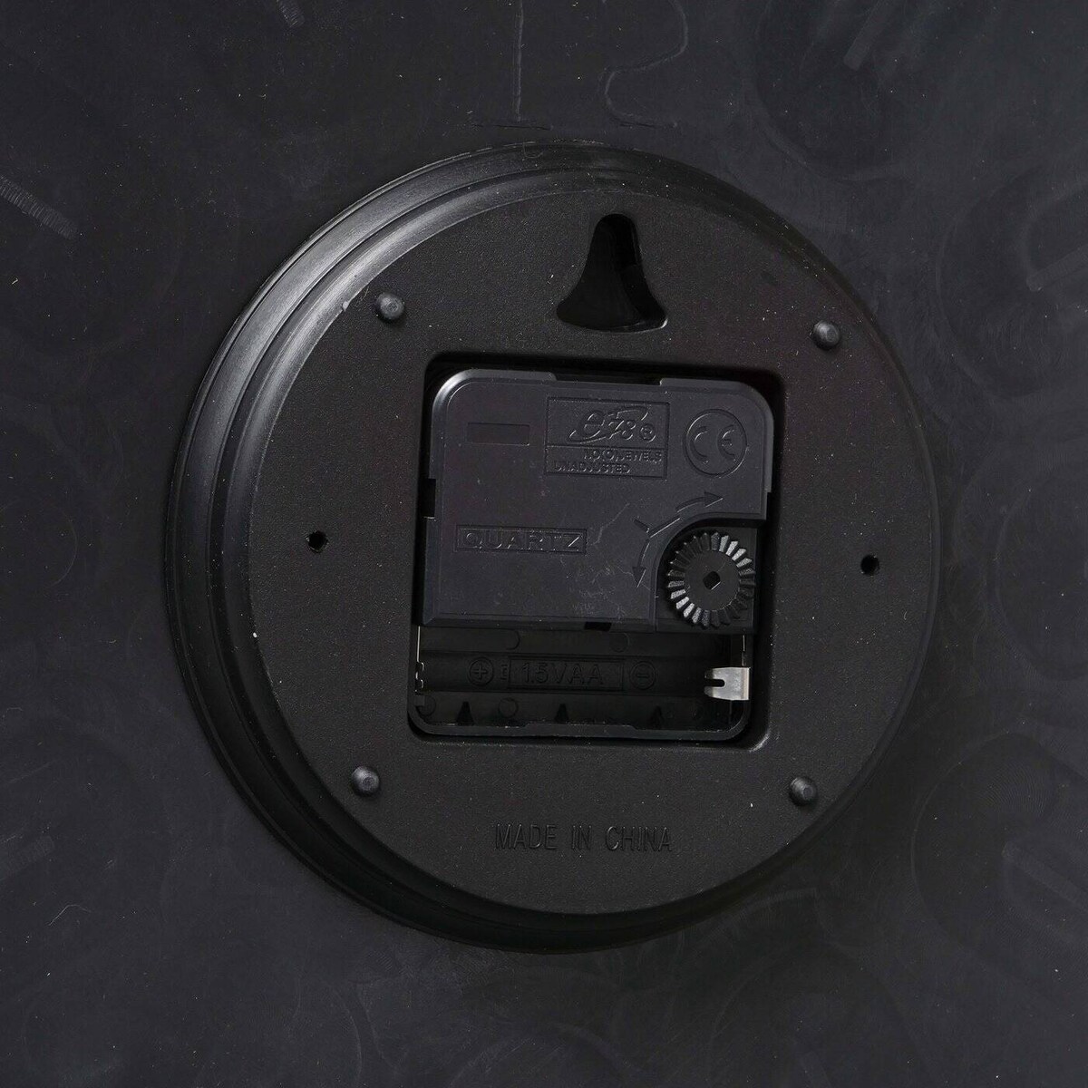 Zegar czarny loft TEMPO, Ø 30 cm