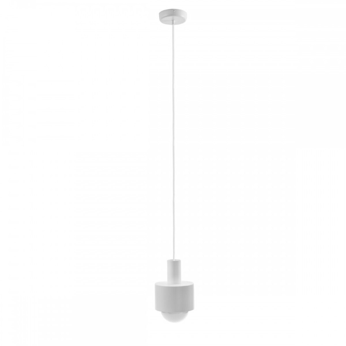 ENKEL 1 biała sufitowa lampa wisząca