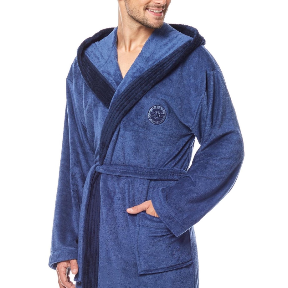 Szlafrok George Navy Navy, M