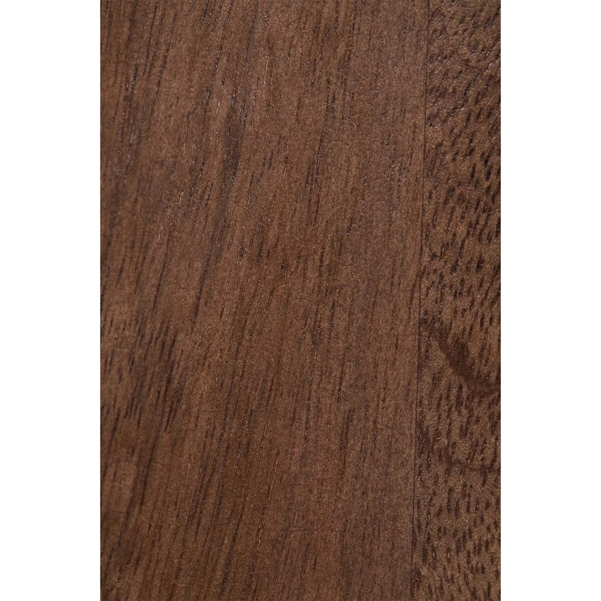 Szafka RTV z drewna akacjowego 150x35 cm Flin, ciemnobrązowa