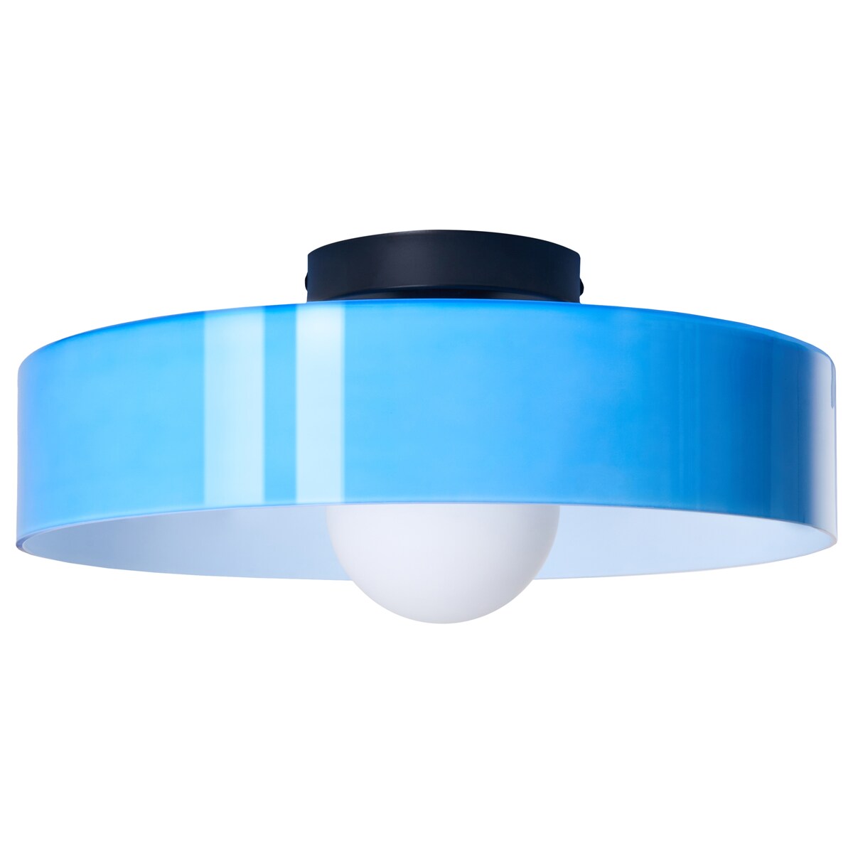 Lampa sufitowa LUGUSE Szkło Niebieski