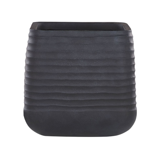 Doniczka 50 x 50 x 49 cm czarna PARIKIA