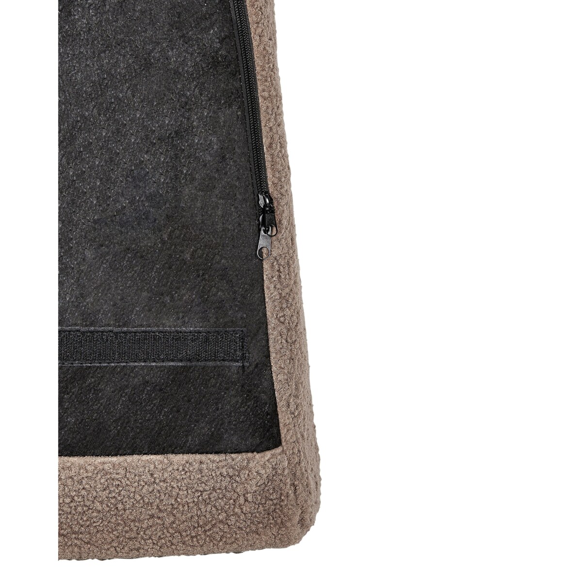 Fotel DRAMMEN Boucle Brązowy