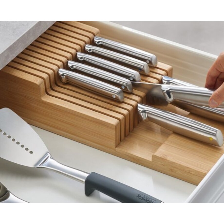 Dwupoziomowy organizer na noże DrawerStore Joseph Joseph