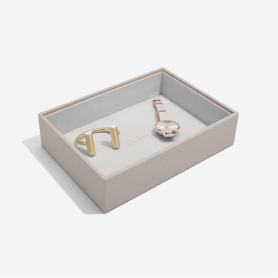 Szkatułka na biżuterię Stackers open classic taupe