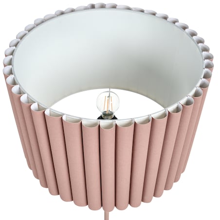Lampa podłogowa LOURENS Metal Jasnobrązowy