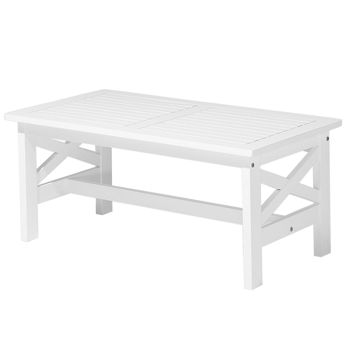 Zestaw ogrodowy ze stolikiem dla 4 osób BALTIC Drewno akacjowe Ciemnoniebieski