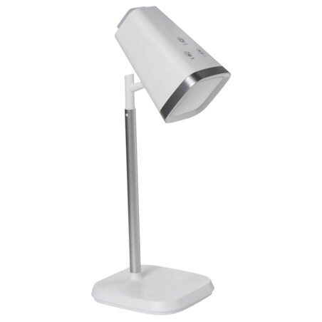 Bezprzewodowa lampa stołowa LED MUSCA Ze ściemniaczem Biały