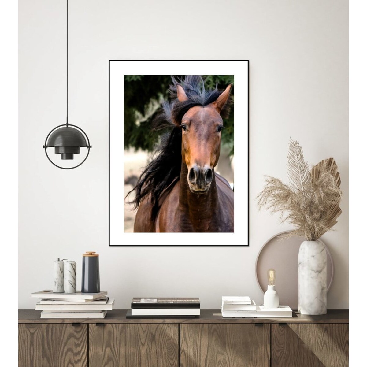 Poster Story, Plakat, Obraz - Portret Konia, wymiary 21 x 30 cm