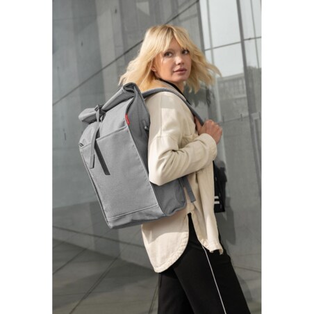 Plecak URBAN ROLLTOP, twist silver