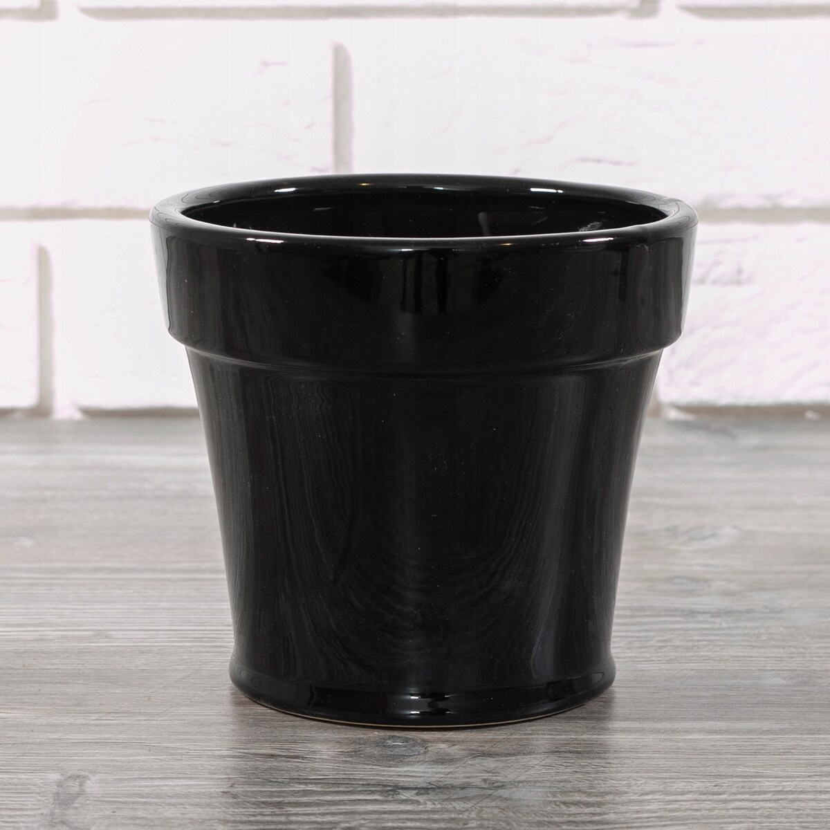 DONICA LEON czarna ceramiczna śr. 14cm