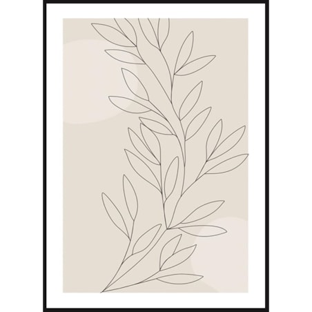 Poster Story, Plakat, Obraz - Gałązka w Konturach, wymiary 70 x 100 cm