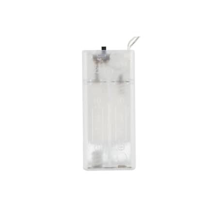 Gwiazda papierowa LED 43 cm, na baterie