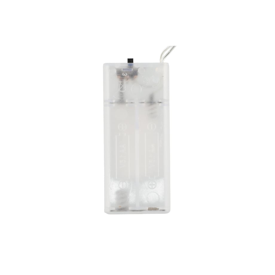 Gwiazda papierowa LED 43 cm, na baterie
