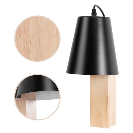 Kinkiet App1279-1W Czarny, Metal